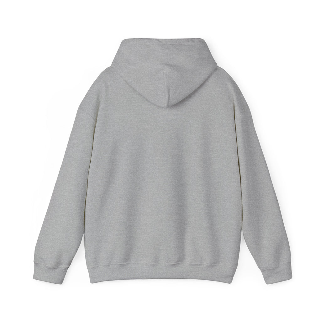 Christian Cross 'P O S I T I V E' Minimalist Hoodie — Positive Faith Graphic Sweatshirt
