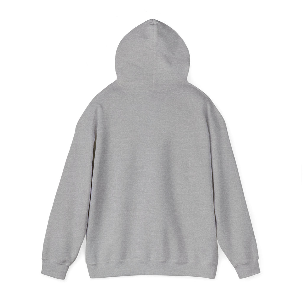 Christian Cross 'P O S I T I V E' Minimalist Hoodie — Positive Faith Graphic Sweatshirt